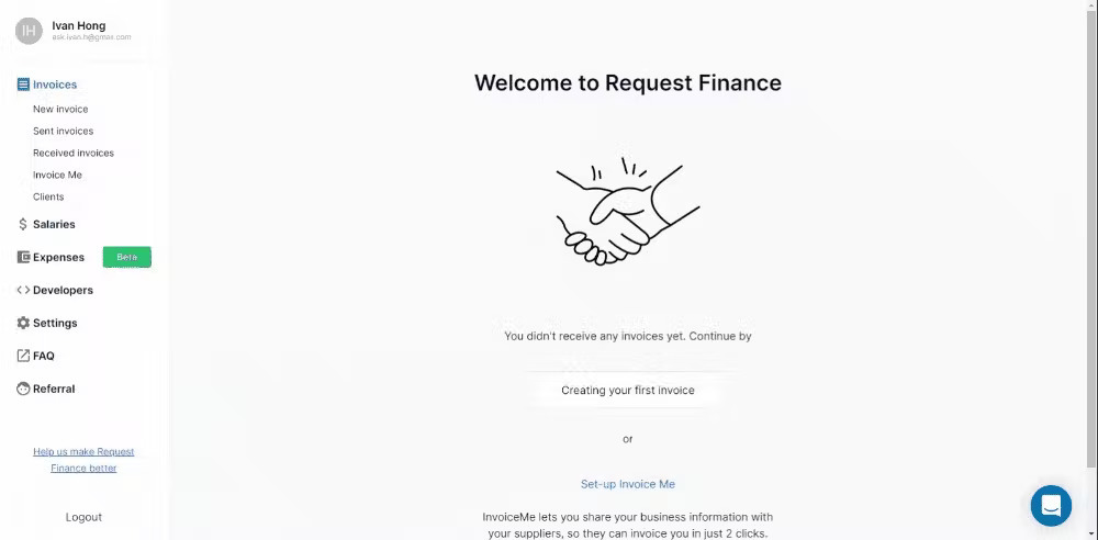 Request Finance screenshot 3